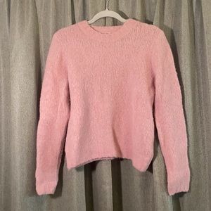 Hartford dusty pink alpaca sweater